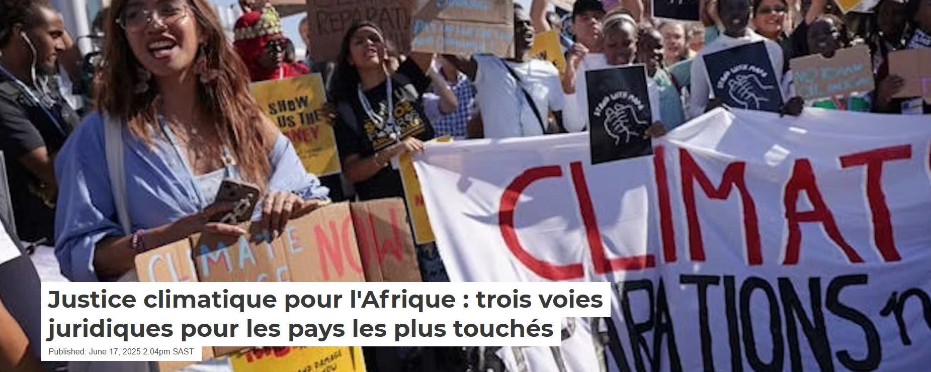Justice climatique pour l&rsquo;Afrique : trois voies juridiques pour les pays les plus touchés